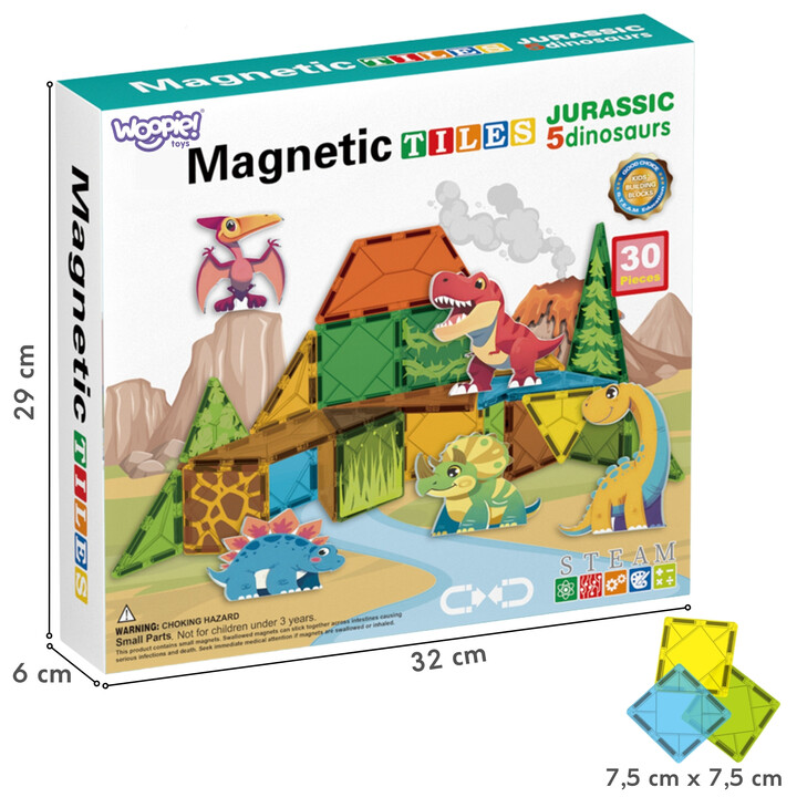 WOOPIE Magnetyczne Klocki Konstrukcyjne 7