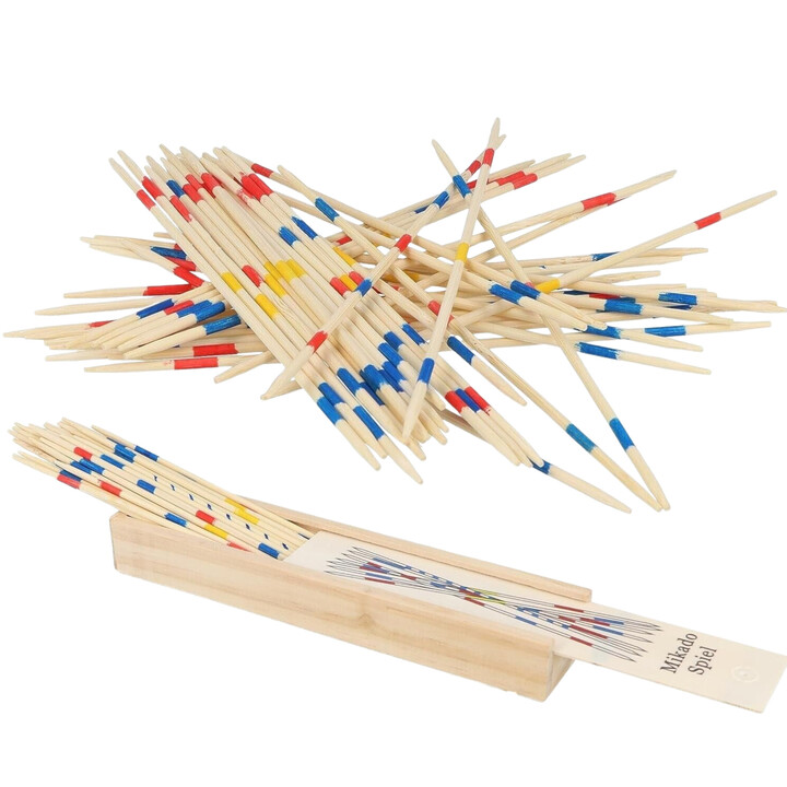 WOOPIE Wooden Mikado Picks in Box 41 pcs.