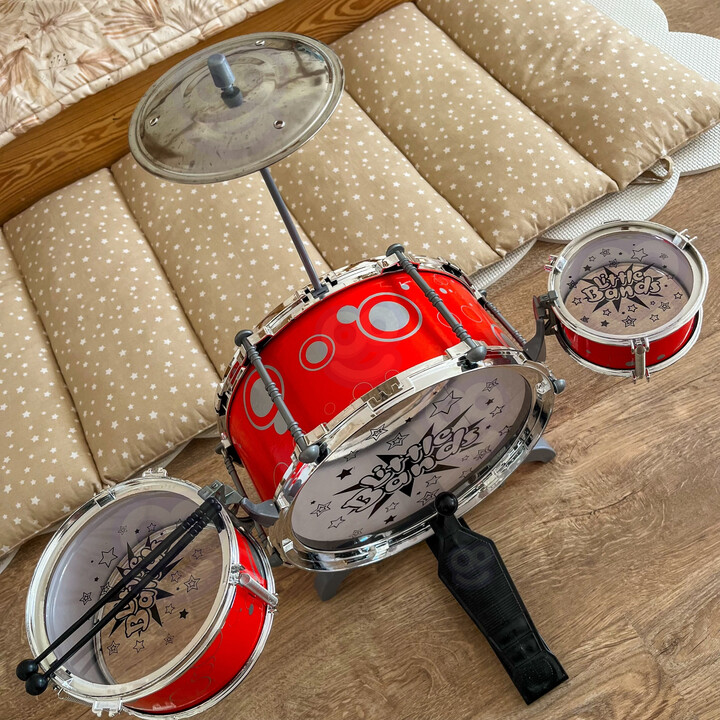 WOOPIE Educational Drum Set for Kids Learning Music