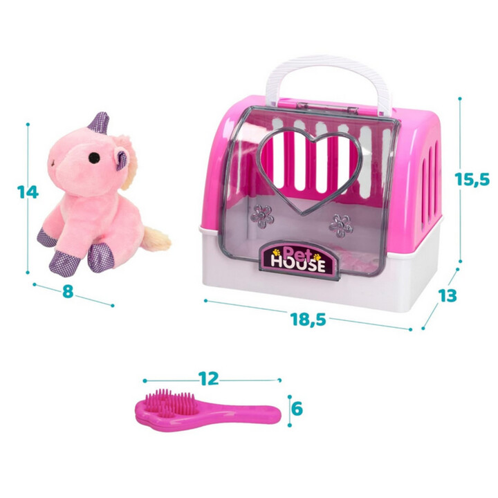WOOPIE  Domek dla Zwierzaka z Jednorożcem + Akcesoria