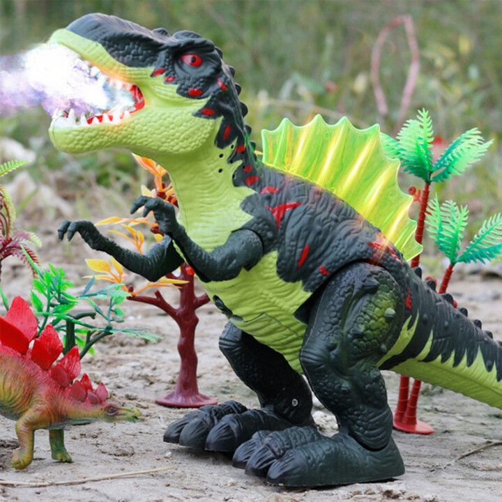 WOOPIE Chodzący Dinozaur Tyrannosaurus Rex Efekty Świetlne i Dźwiękowe