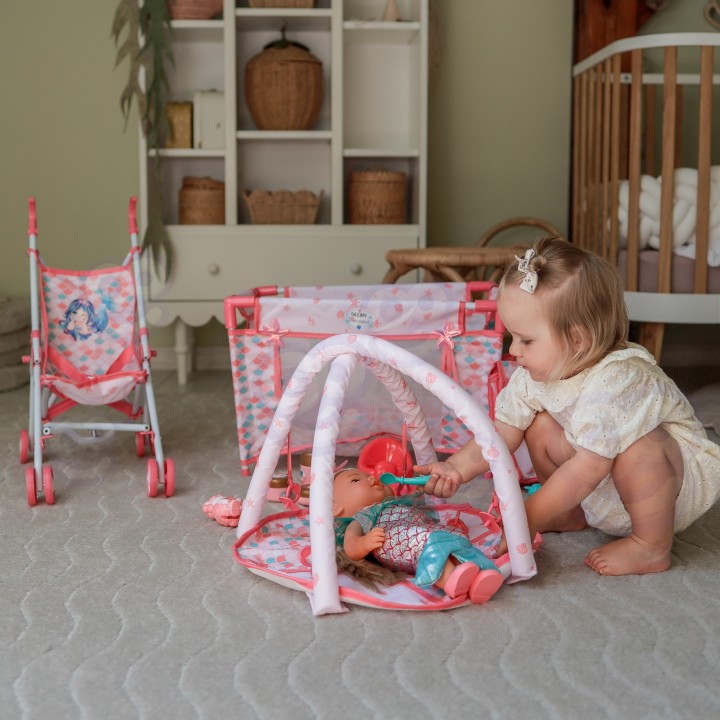 WOOPIE ROYAL Baby Doll 36 cm Mermaid Interactive Set XXL Caregiver 18 in 1