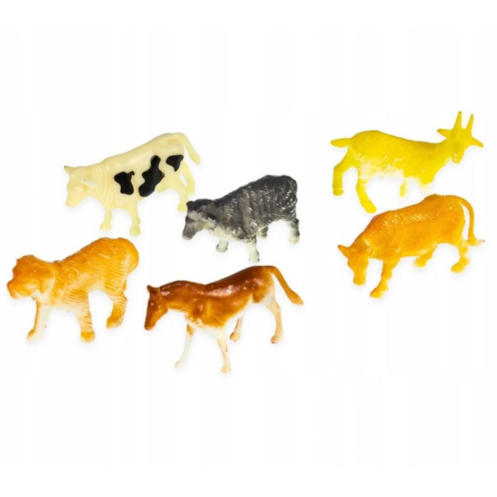 WOOPIE Set of Tractors and Agricultural Machines with Animals