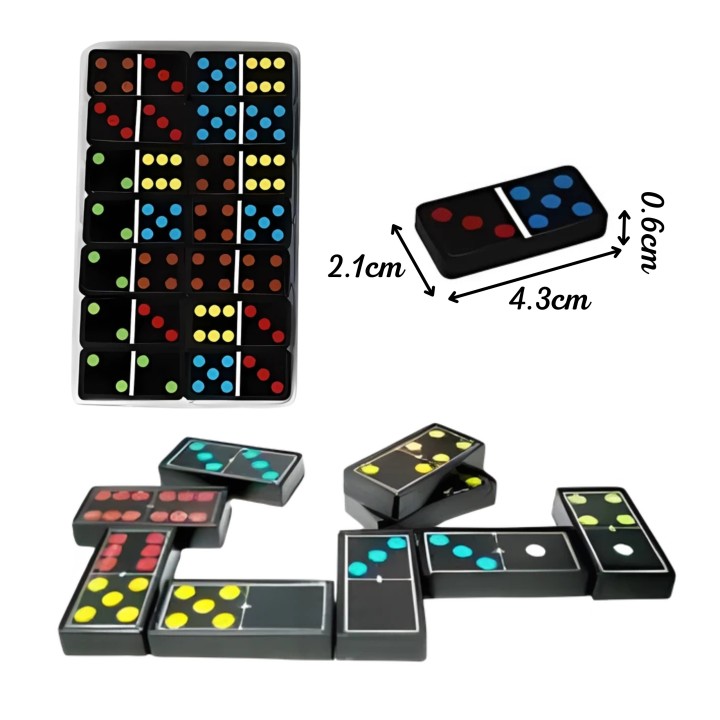 WOOPIE Domino Family Puzzle Game 28 Blocks