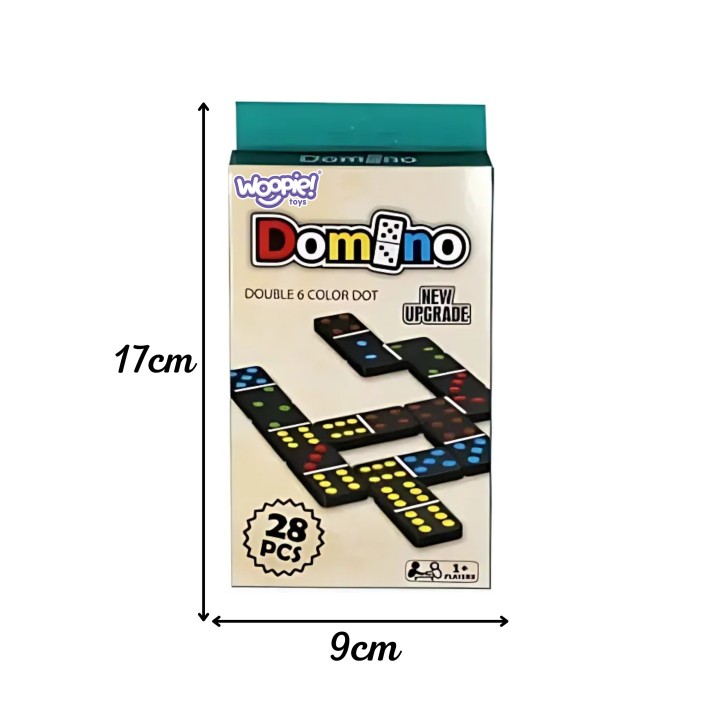 WOOPIE Domino Family Puzzle Game 28 Blocks