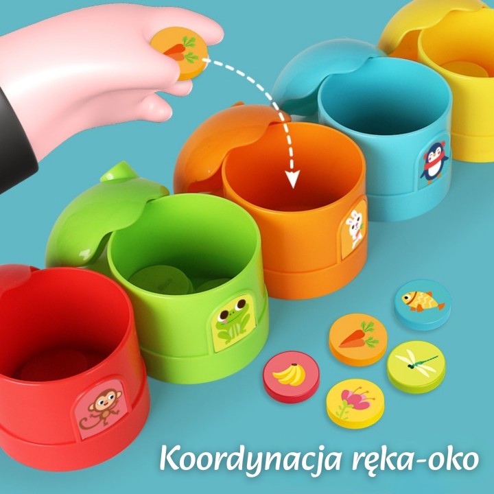 WOOPIE Educational Logic Game Color Sorter Classification