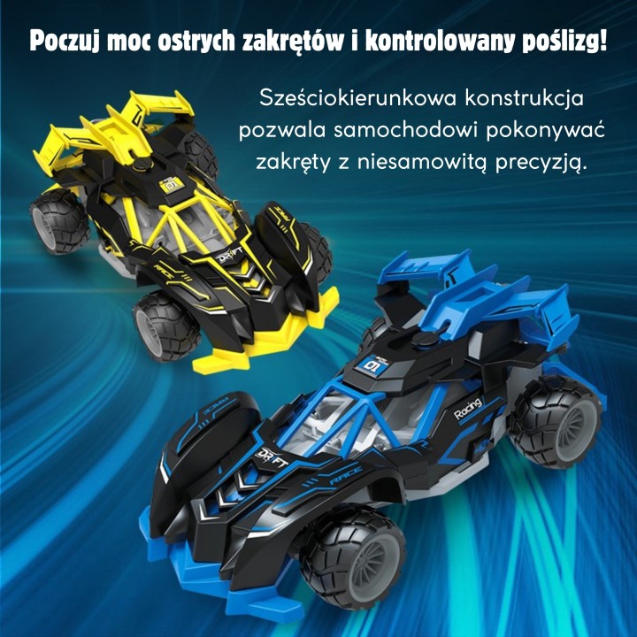 WOOPIE Samochód Wyścigowy Zdalnie Sterowany RC