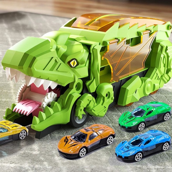 WOOPIE Dinosaur Eater Track Vehicle Set 13pcs.