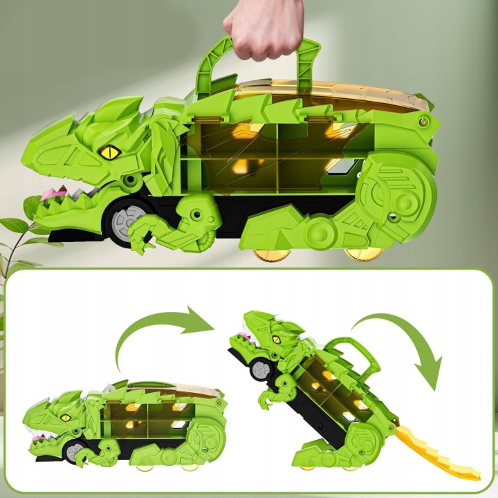 WOOPIE Dinosaur Eater Track Vehicle Set 13pcs.
