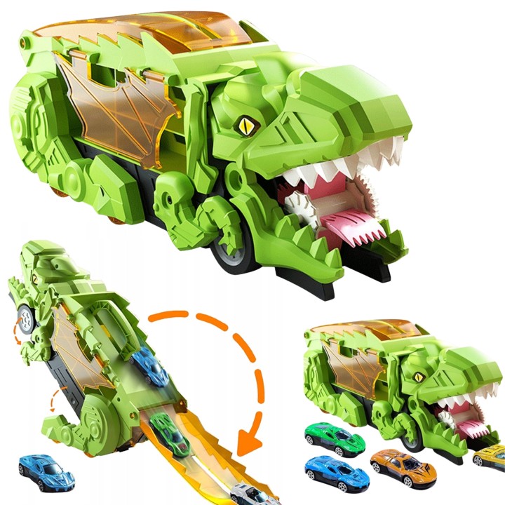 WOOPIE Dinosaur Eater Track Vehicle Set 13pcs.