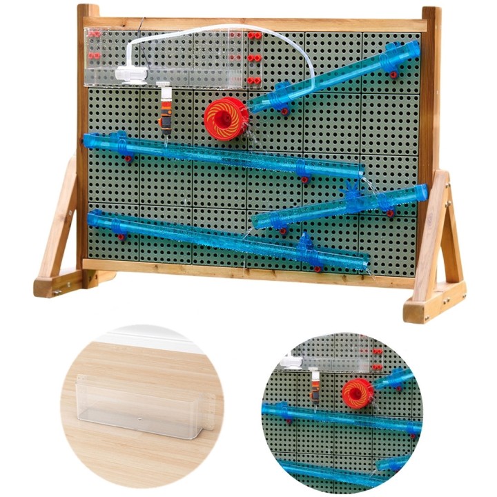 MASTERKIDZ Outdoor STEM Board + Water/Ball Track