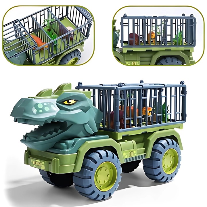 WOOPIE Dinosaur Truck Transporter Figures