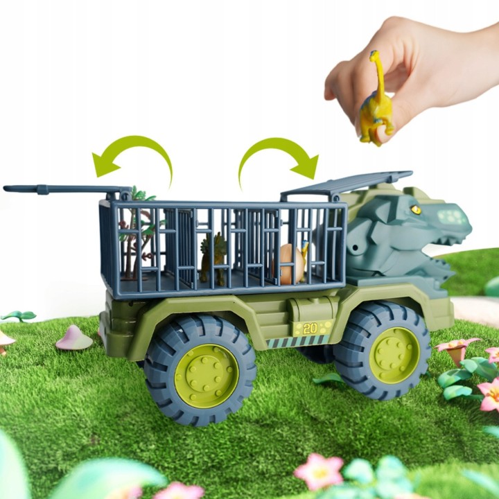 WOOPIE Dinosaur Truck Transporter Figures