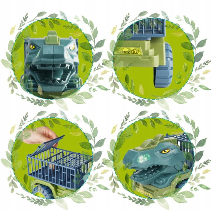 WOOPIE Dinosaur Truck Transporter Figures