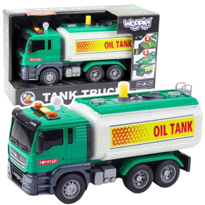 WOOPIE Water Tanker Truck Sound Light 1:14
