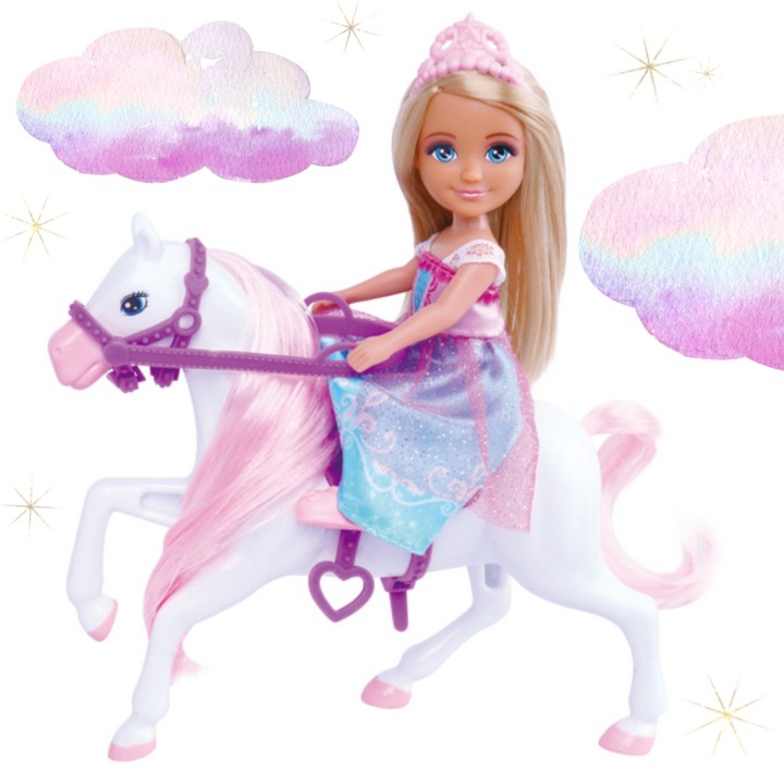 WOOPIE ROYAL Princess Doll with Horse Set