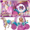 WOOPIE ROYAL Princess Lily Doll and Magic Carriage Accessories