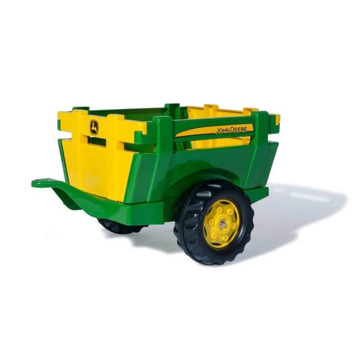 Rolly Toys John Deere RollyTrailer Farm Trailer Opening Sides