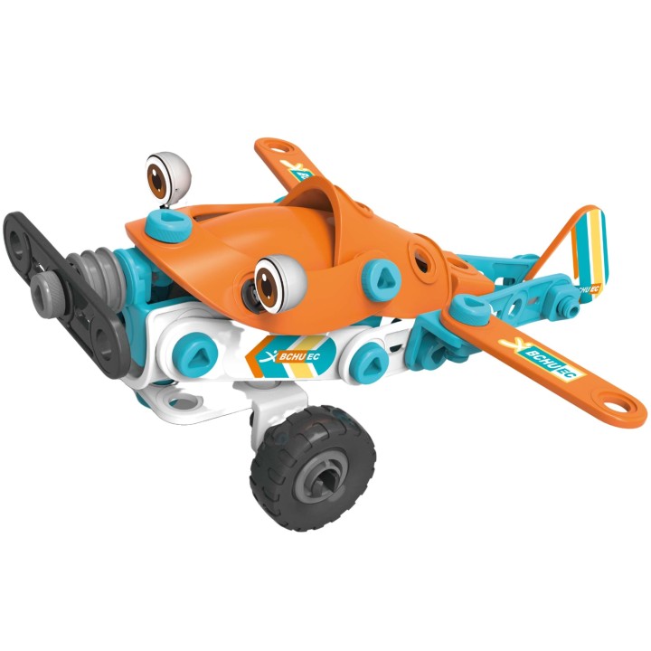 WOOPIE Plane STEM Building Blocks Kit – Creative Fun