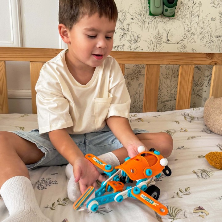 WOOPIE Plane STEM Building Blocks Kit – Creative Fun