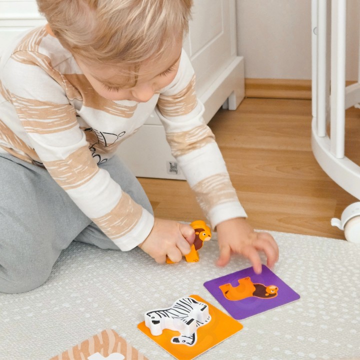 WOOPIE GREEN Box Pudełko XXL Montessori Edukacyjne 7w1 Sensoryczne 31-36 Mies.