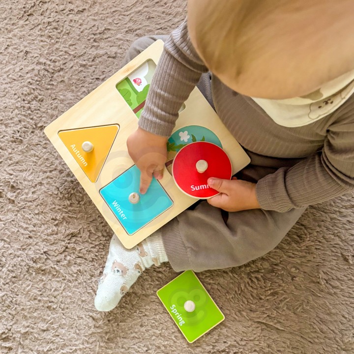 WOOPIE GREEN Box 6in1 13-15m Montessori Educational Sensory FSC