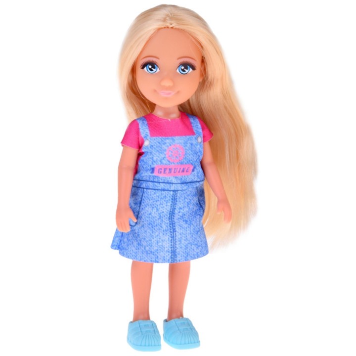 WOOPIE ROYAL Niki Doll Set with Horse, Car and Trailer