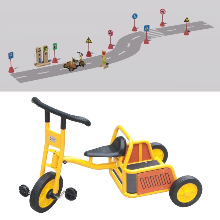 CLASSIC WORLD Tricycle Truck For Children from 3 Years