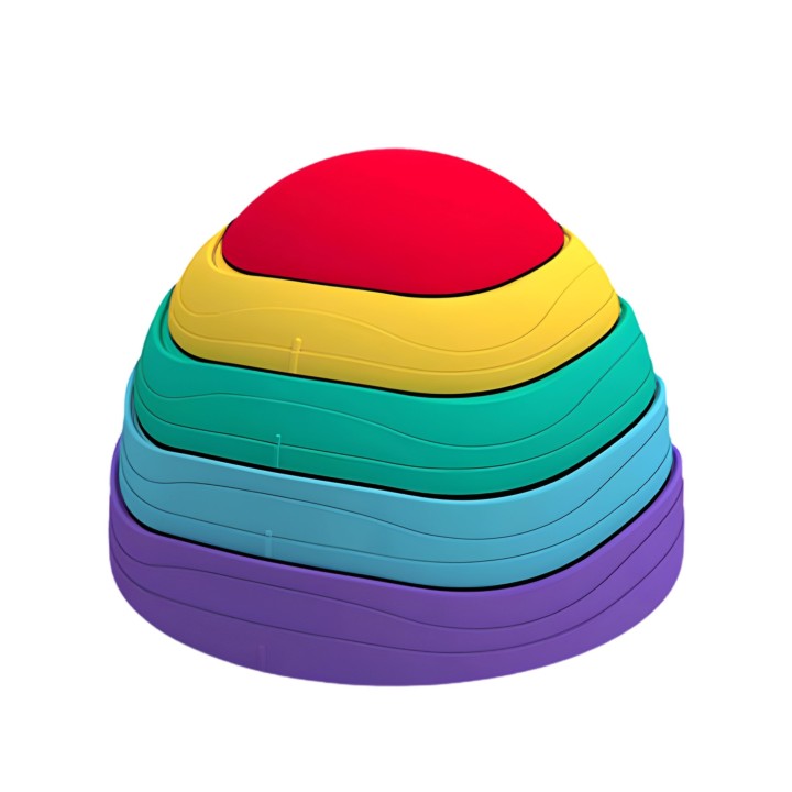 WOOPIE Sensory Path Balance Stones for Children Balance Training 5 pcs.