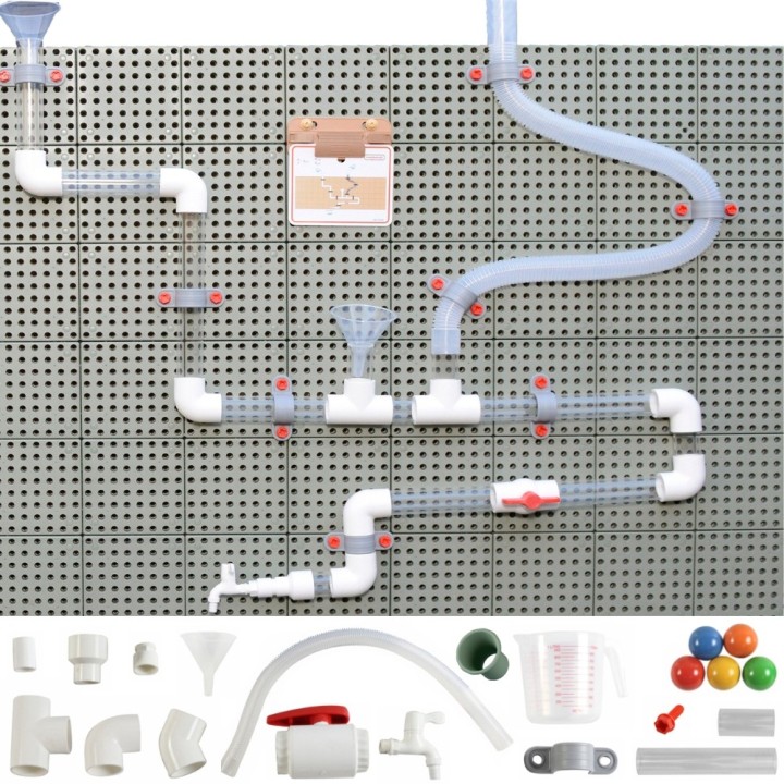 MASTERKIDZ System Rur Do Tablicy STEM 84 elementów