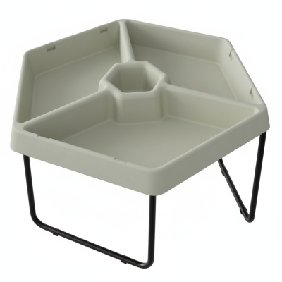 Masterkidz Hexagonal Sensory Tray – STEM, Sorting, Learning