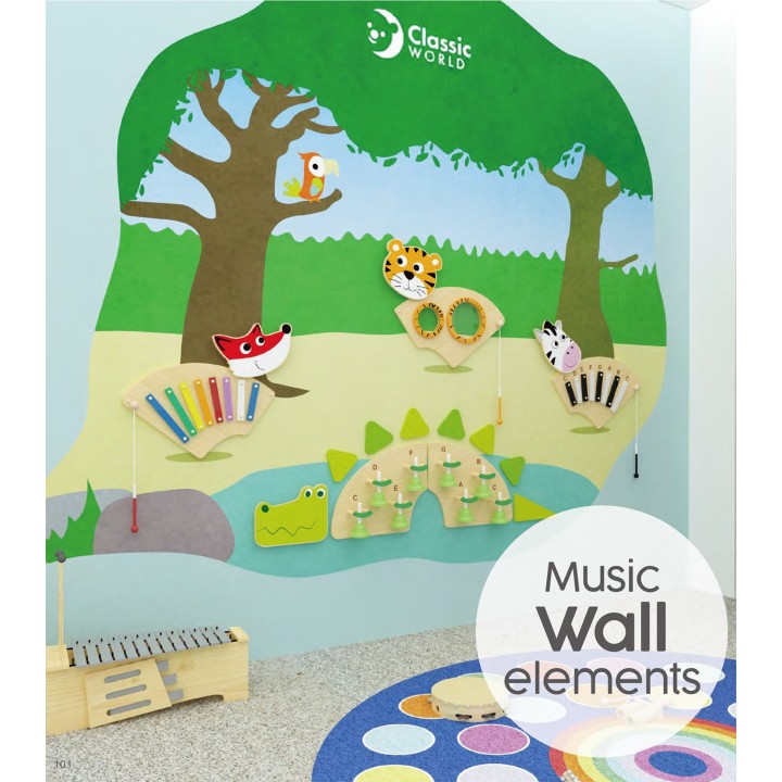 Musical Wall Board TIGER CLASSIC WORLD EDU – fun and learning