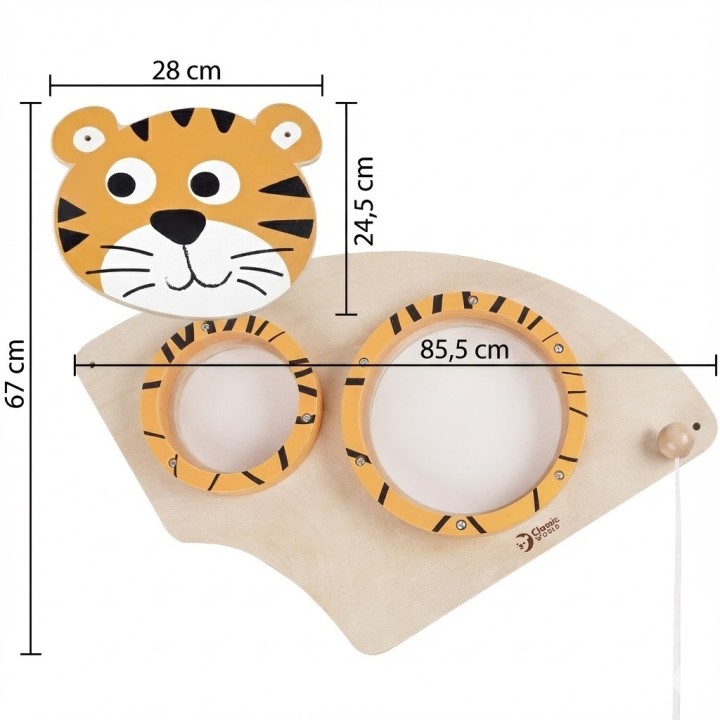 Musical Wall Board TIGER CLASSIC WORLD EDU – fun and learning