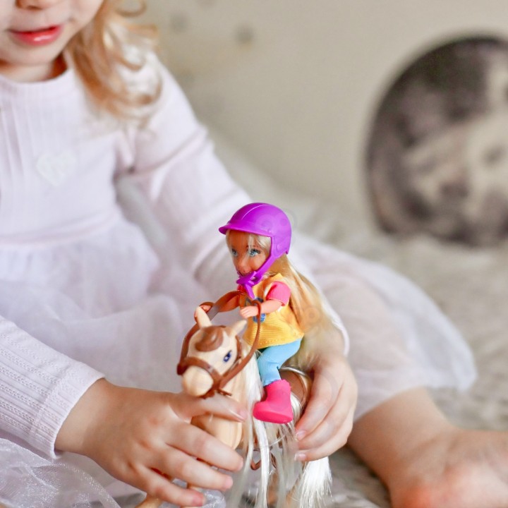 Ankiki Doll with Horse Riding Set for Kids – WOOPIE