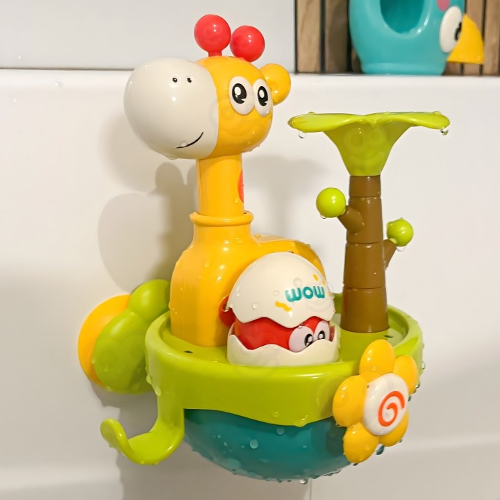 Woopie Water Fun Giraffe Fountain Bath Toy