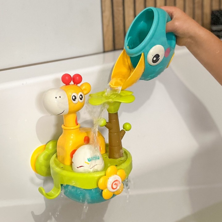 Zabawka do kąpieli Fontanna Żyrafa Wodne Zabawy Woopie