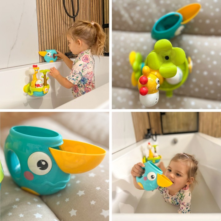 Woopie Water Fun Giraffe Fountain Bath Toy