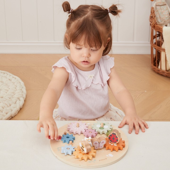 PolarB Wooden Gear Puzzle – VIGA Educational Toy