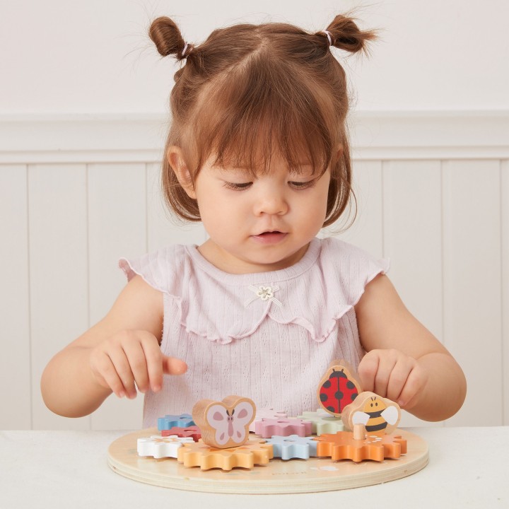 PolarB Wooden Gear Puzzle – VIGA Educational Toy