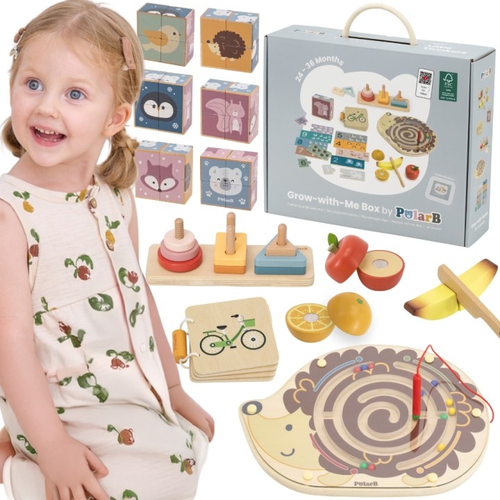 VIGA Educational Toy Box Set 24-36 months