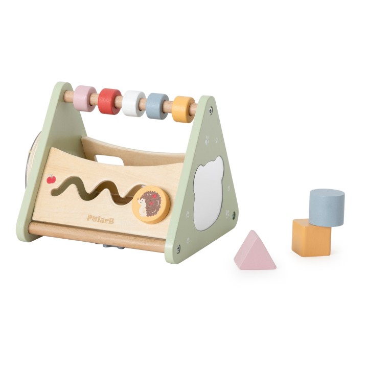 Viga Activity Triangle - a wooden educational toy that develops a child's development