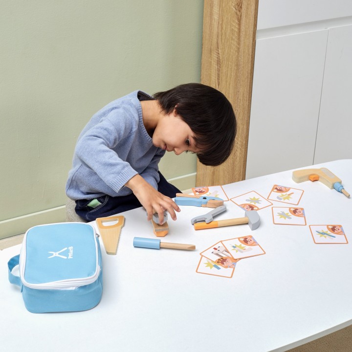 Viga Wooden Tool Set - creative fun for little handymen