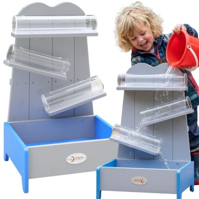 Wooden Water Cascade Classic World - Educational Water Track for the Garden