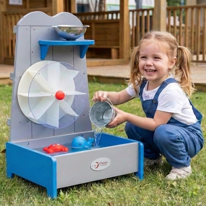 Wooden Water Wheel (Classic World) - Educational Garden Toy