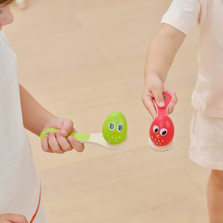VIGA Egg on a Spoon Run for Children - Fun Competition