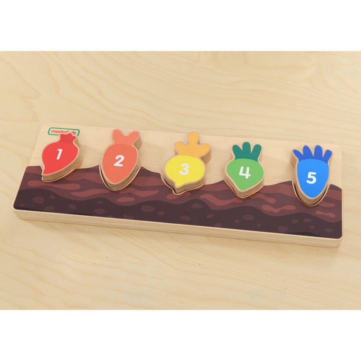 Wooden Educational Counting Row for Children Masterkidz