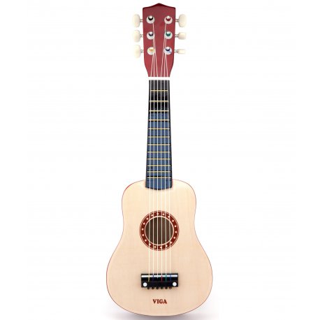 Gitara Drewniana Dla Dzieci Flowers