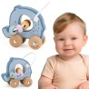 VIGA Bead Maze on Wheels - Elephant 12M+