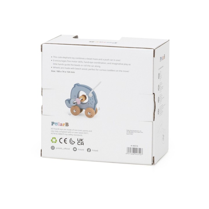 The charming Viga Elephant bead maze – education and fun for toddlers