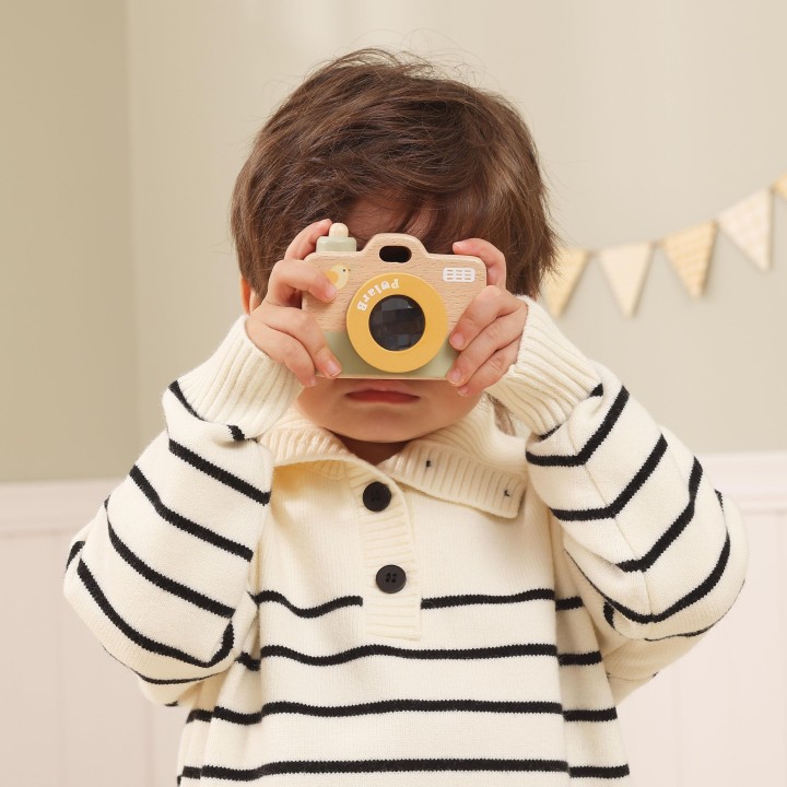 Viga "My First Camera" Wooden Camera – an educational toy for toddlers